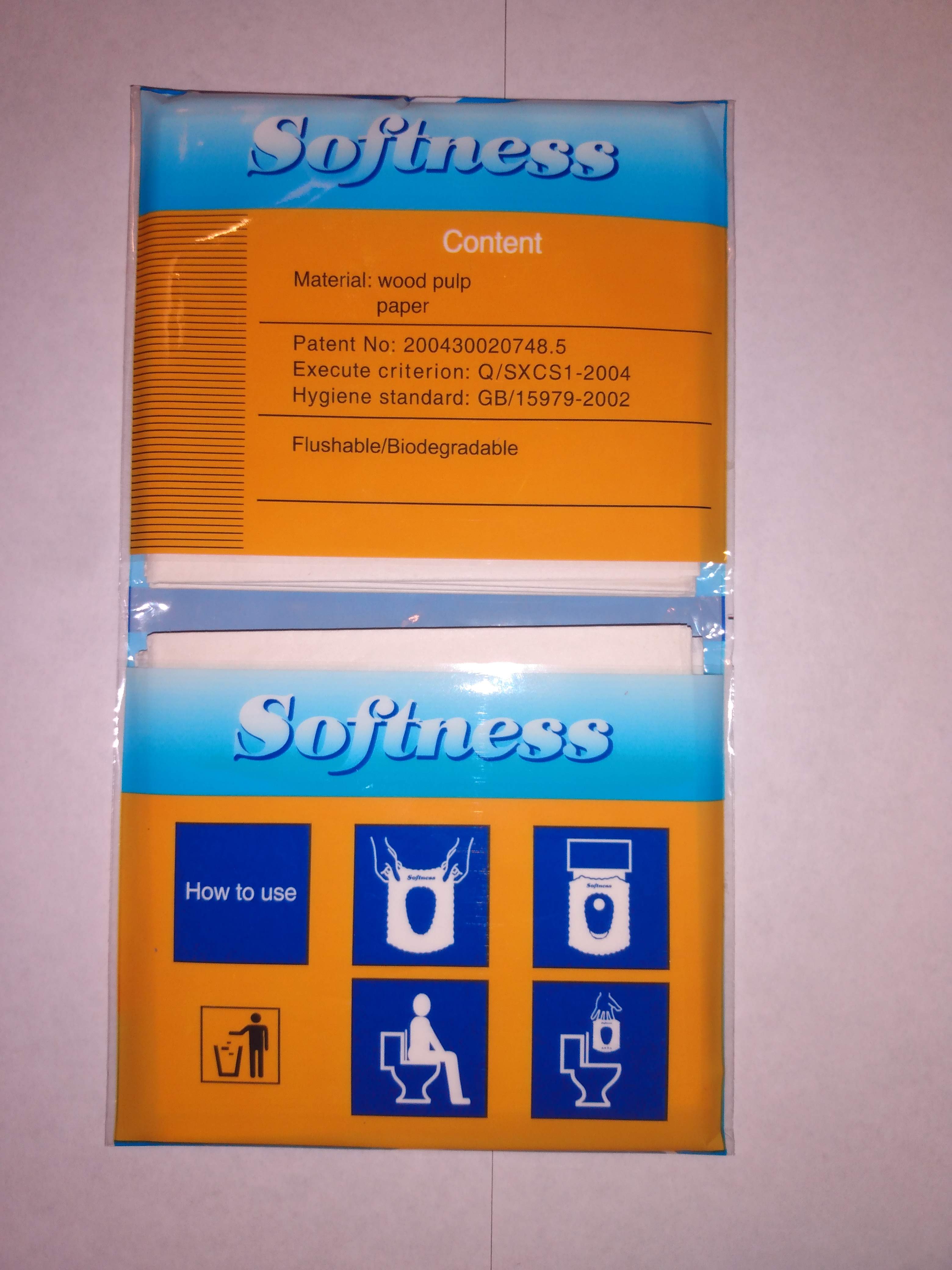 Softness Disposable Toilet Seat Cover 10 pack